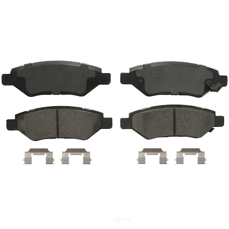 Wagner Brakes QuickStop Disc Brake Pad - Rear, ZD1337 ZD1337