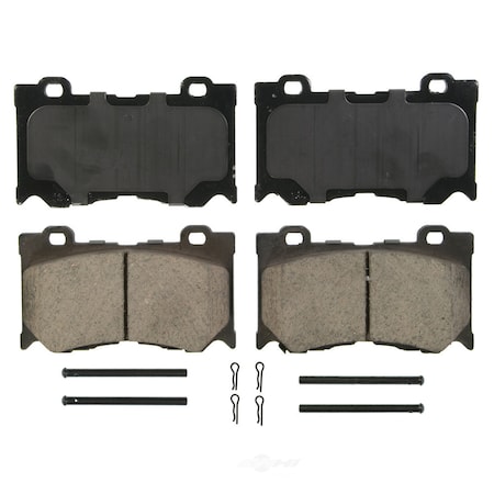 Wagner Brakes Disc Brake Pad Set, ZD1346, Front ZD1346