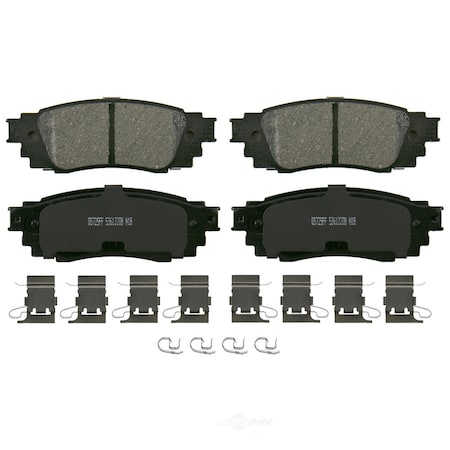 Wagner Brakes Disc Brake Pad Set 2018-2019 Toyota C-HR 2.0L, ZD1879A ZD1879A