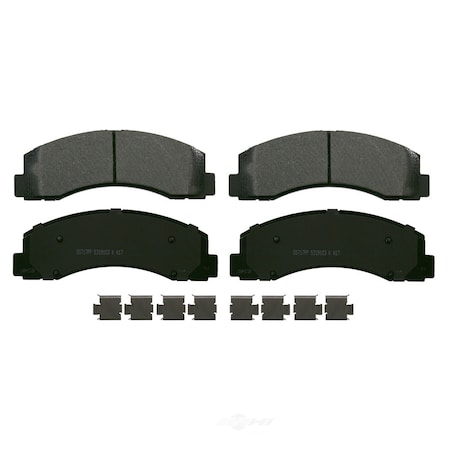 Wagner Brakes Disc Brake Pad Set, ZD2087, Front ZD2087