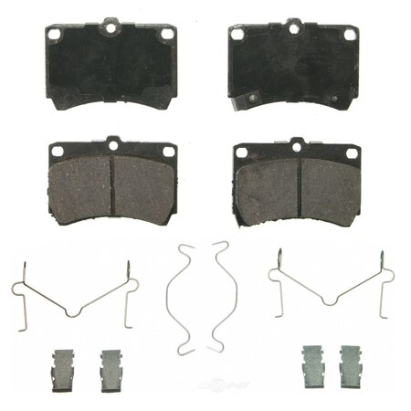 Wagner Brakes Disc Brake Pad Set 2001-2002 Kia Rio 1.5L, ZD466A ZD466A