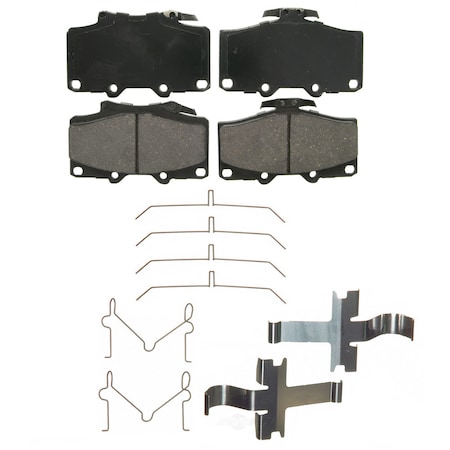 Wagner Brakes Disc Brake Pad Set, ZD611 ZD611