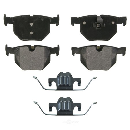 Wagner Brakes Disc Brake Pad Set, ZX1042, Rear ZX1042