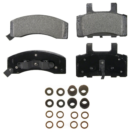 Wagner Brakes QuickStop Disc Brake Pad - Front, ZX370 ZX370