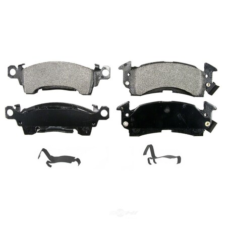 Wagner Brakes QuickStop Disc Brake Pad - Front, ZX52 ZX52
