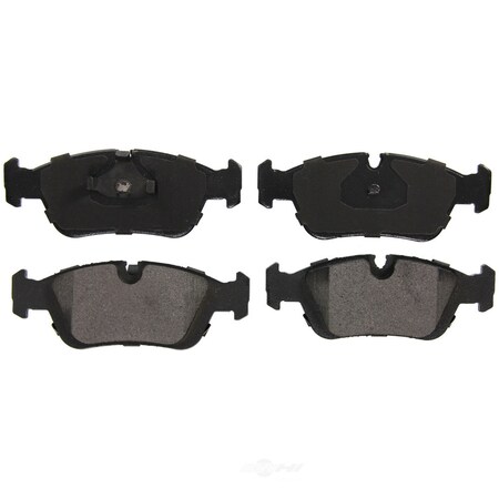 Wagner Brakes QuickStop Disc Brake Pad - Front, ZX558 ZX558