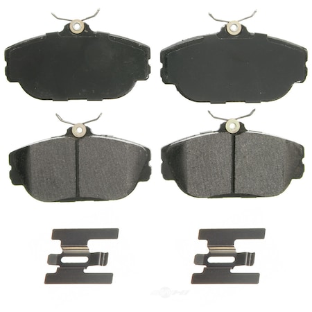 Wagner Brakes QuickStop Disc Brake Pad - Front, ZX601 ZX601