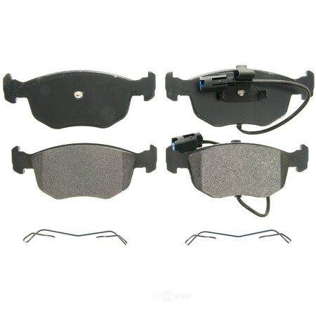 Wagner Brakes Disc Brake Pad Set 1998-1999 Ford Contour, ZX762A ZX762A