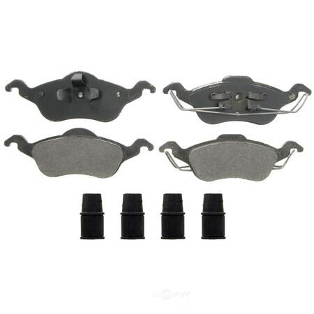 Wagner Brakes QuickStop Disc Brake Pad - Front, ZX816 ZX816