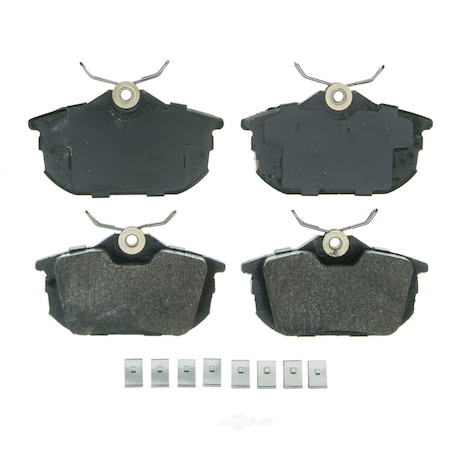 Wagner Brakes QuickStop Disc Brake Pad, ZX838 ZX838