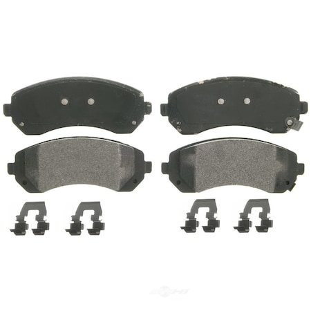 Wagner Brakes QuickStop Disc Brake Pad - Front, ZX844 ZX844