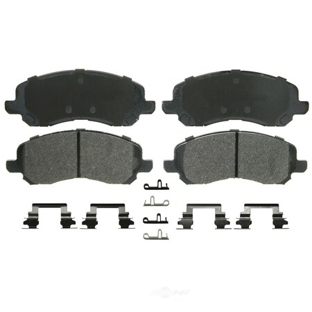 Wagner Brakes QuickStop Disc Brake Pad - Front, ZX866 ZX866