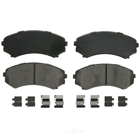 Wagner Brakes Disc Brake Pad Set 2001-2002 Mitsubishi Montero, ZX867, Front ZX867