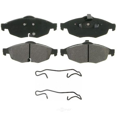 Wagner Brakes QuickStop Disc Brake Pad - Front, ZX869 ZX869