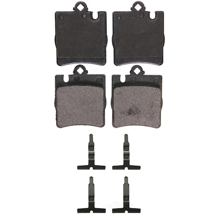 Wagner Brakes Disc Brake Pad Set, ZX876, Rear ZX876