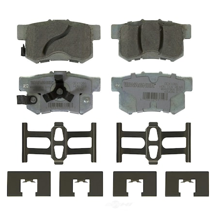 Wagner Brakes OEX Disc Brake Pad - Rear, OEX1086 OEX1086