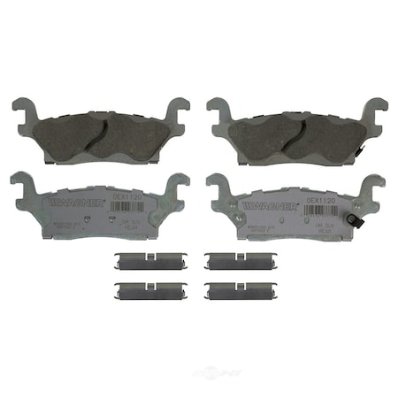 Wagner Brakes OEX Disc Brake Pad - Rear, OEX1120 OEX1120