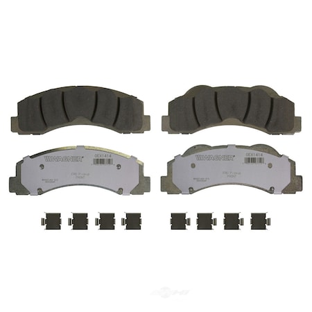 Wagner Brakes OEX Disc Brake Pad - Front, OEX1414 OEX1414