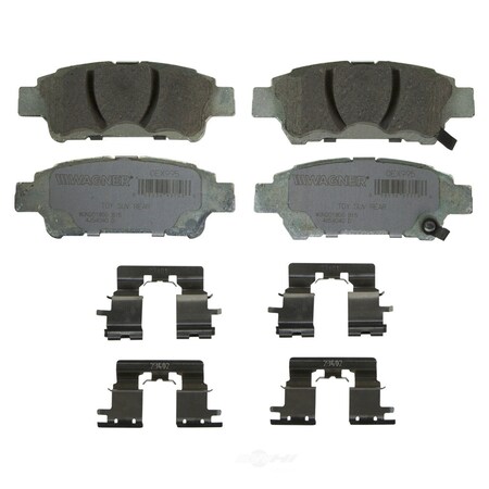 Wagner Brakes OEX Disc Brake Pad - Rear, OEX995 OEX995