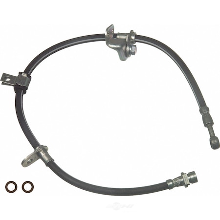 Wagner Brakes Brake Hydraulic Hose - Front Left, BH123804 BH123804