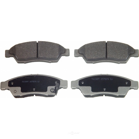 Wagner Brakes Disc Brake Pad Set 2006-2007 Suzuki Aerio 2.3L, MX1195 MX1195