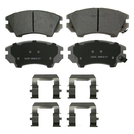 Wagner Brakes Disc Brake Pad Set, MX1404 MX1404