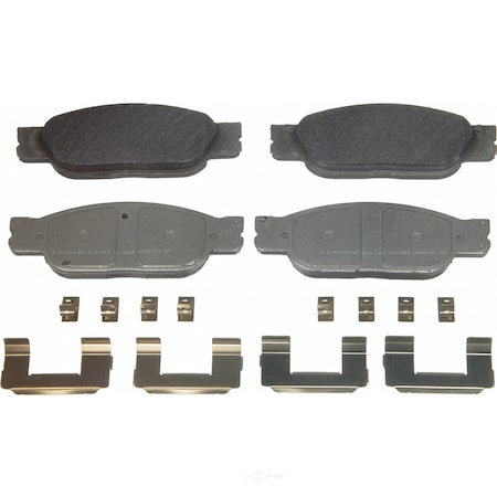 Wagner Brakes Disc Brake Pad Set, MX805 MX805