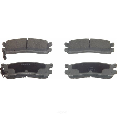 Wagner Brakes ThermoQuiet Disc Brake Pad, PD553 PD553