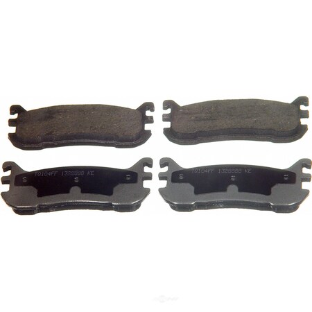 Wagner Brakes ThermoQuiet Disc Brake Pad - Rear, PD663A PD663A