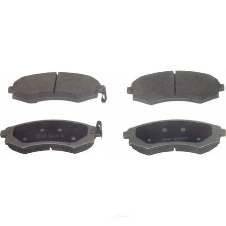 Wagner Brakes ThermoQuiet Disc Brake Pad, PD887 PD887
