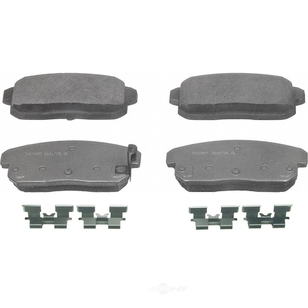 Wagner Brakes ThermoQuiet Disc Brake Pad, PD900 PD900