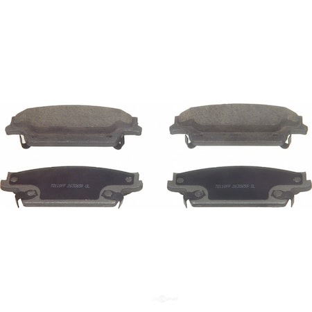Wagner Brakes Disc Brake Pad Set 2004-2009 Cadillac SRX V6 V8, QC1020 QC1020