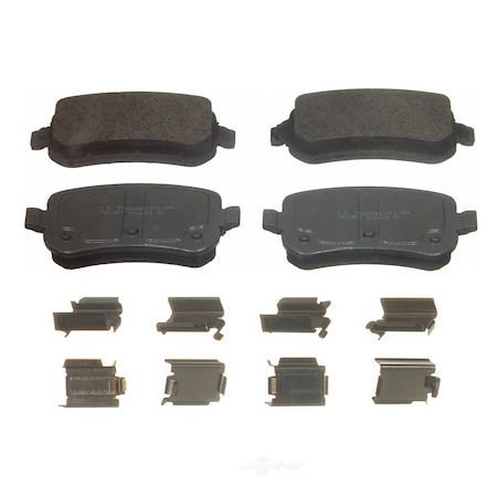 Wagner Brakes Disc Brake Pad Set 2004-2007 Ford Freestar 3.9L 4.2L, QC1021 QC1021