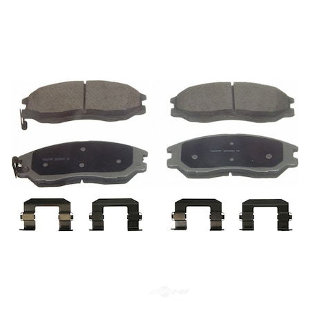 Wagner Brakes Disc Brake Pad Set 2004-2005 Kia Sedona, QC1097 QC1097