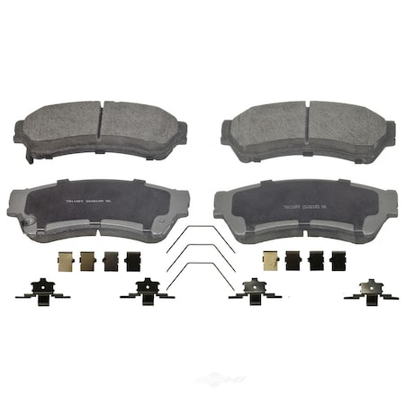 Wagner Brakes ThermoQuiet Disc Brake Pad, QC1192 QC1192