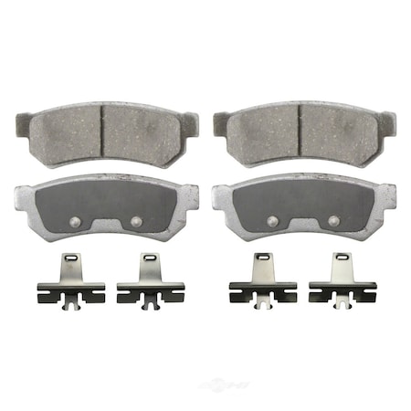 Wagner Brakes Disc Brake Pad Set, QC1315, Rear QC1315