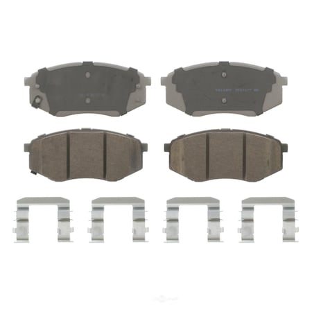 Wagner Brakes ThermoQuiet Disc Brake Pad - Front, QC1447 QC1447