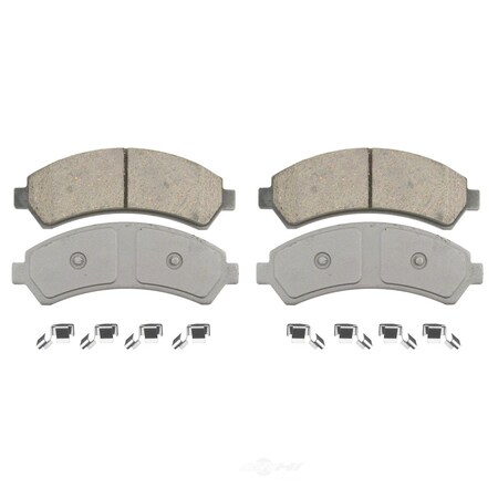 Wagner Brakes ThermoQuiet Disc Brake Pad, QC726, Front QC726