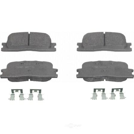 Wagner Brakes ThermoQuiet Disc Brake Pad - Rear, QC885A QC885A