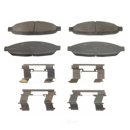 Wagner Brakes Disc Brake Pad Set 2004-2006 Chrysler Pacifica, QC997, Front QC997
