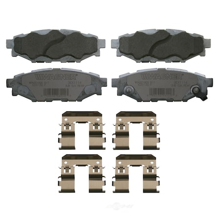 Wagner Brakes Parking Brake Shoe, OEX1114, Rear OEX1114