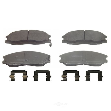 Wagner Brakes Disc Brake Pad Set, PD864, Front PD864