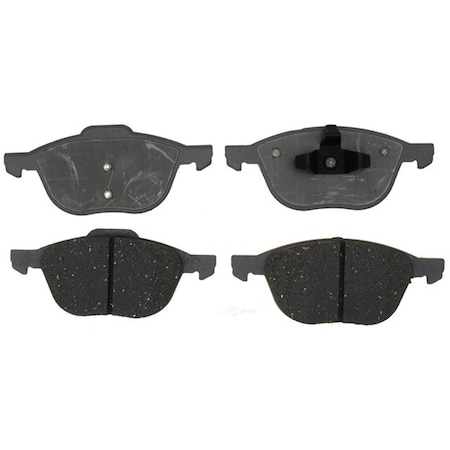 Acdelco Ceramic Disc Brake Pad - Front, 14D1044C 14D1044C