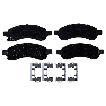 Acdelco Disc Brake Pad Set, 14D1169ACH, Front 14D1169ACH