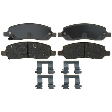 Acdelco Ceramic Disc Brake Pad - Rear, 14D1172CH 14D1172CH