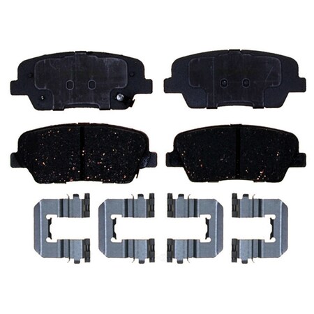 Acdelco Disc Brake Pad Set, 14D1284CH, Rear 14D1284CH