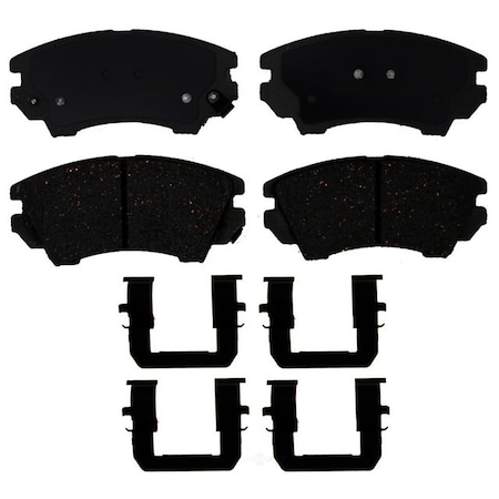 Acdelco Disc Brake Pad Set, 14D1404CH 14D1404CH
