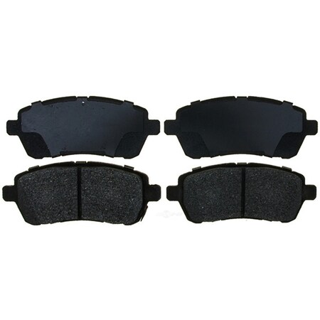 Acdelco Disc Brake Pad Set 2011-2014 Mazda 2 1.5L, 14D1454ACH 14D1454ACH