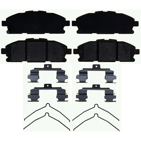 Acdelco Disc Brake Pad Set 2011-2017 Nissan Quest, 14D1552CH 14D1552CH