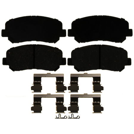 Acdelco Ceramic Disc Brake Pad - Front, 14D1623ACH 14D1623ACH